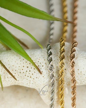 Rope Chain 316L【45-60cm】【Very's Hawaii】