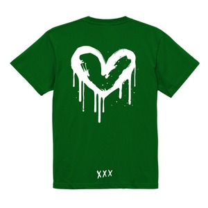 EIPOC PARIS 「"Spray Love #A" S/S T-Shirts Black/White/Green」