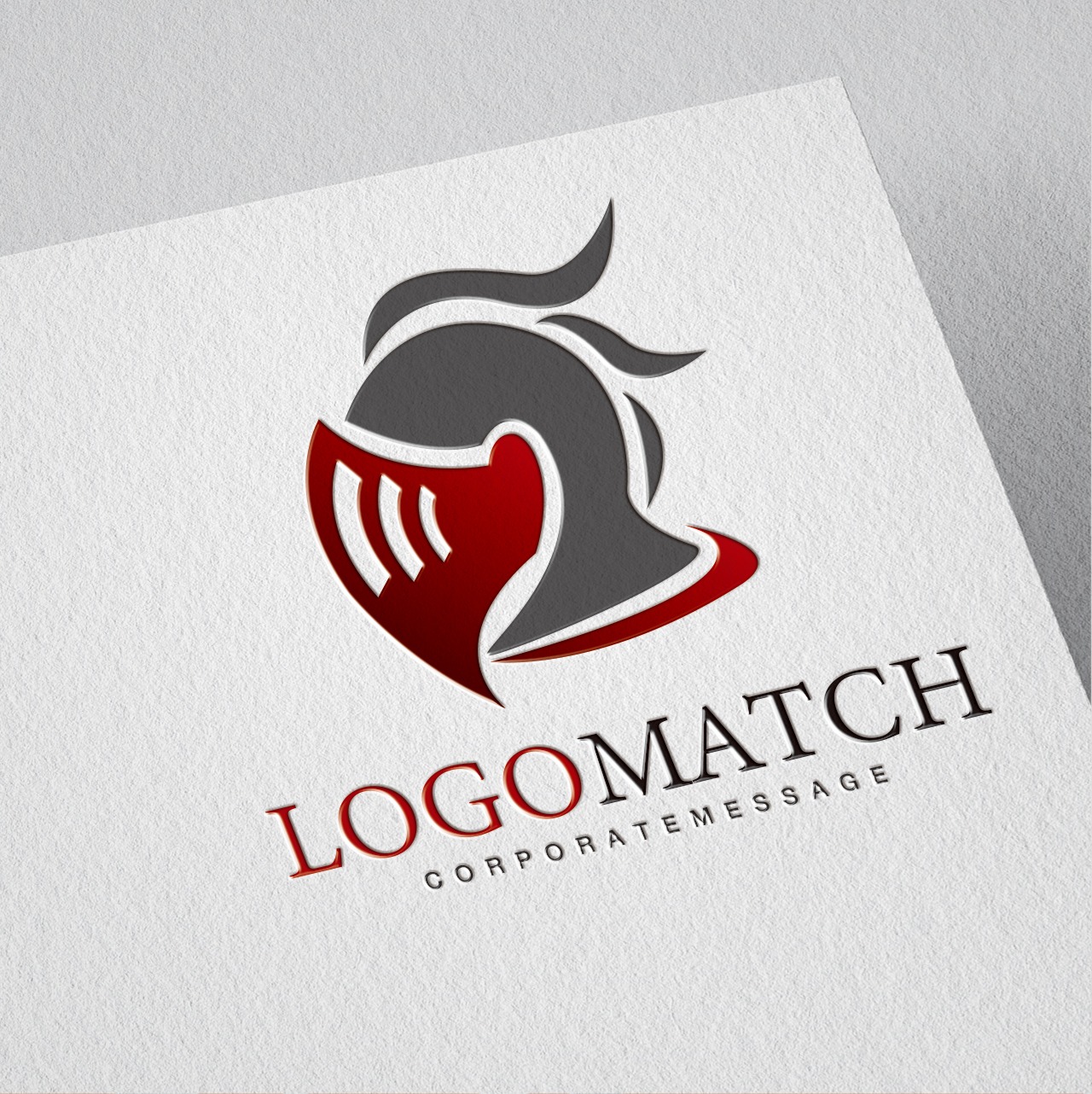 勇敢なナイトのロゴ