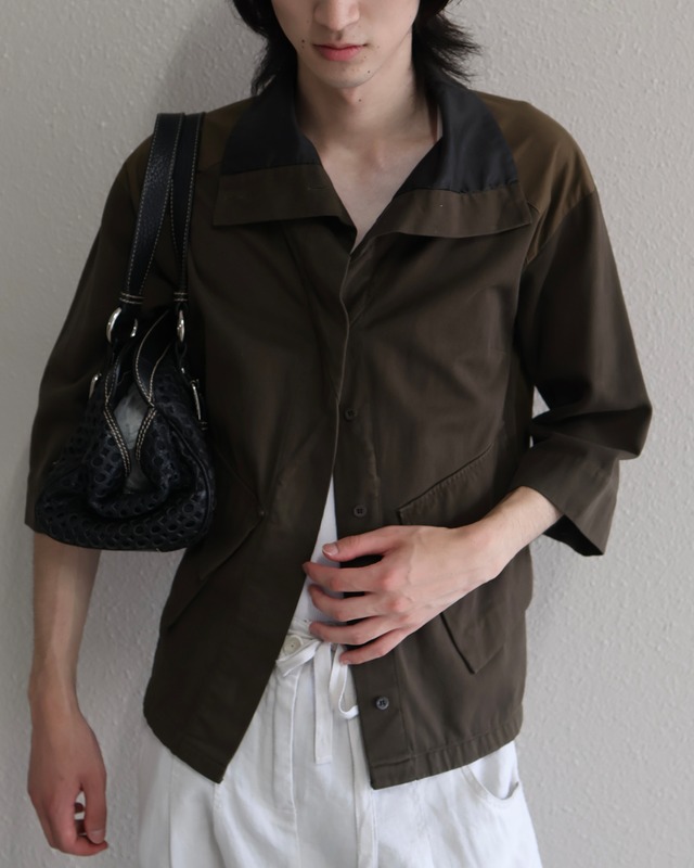 v neck wool knit