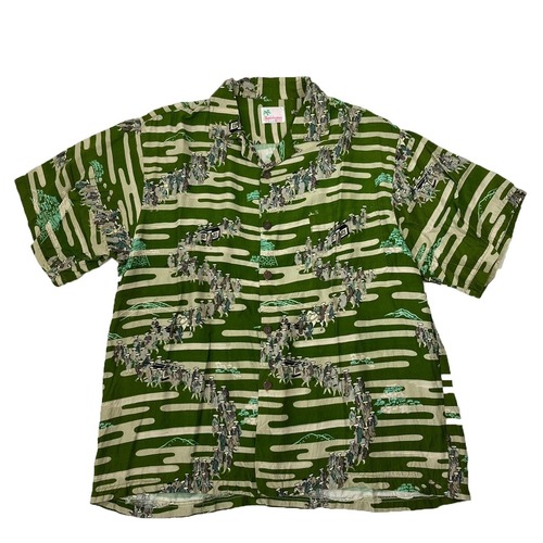 80's~ Reminiscence s/s aloha shirt