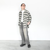 INTÉRIM シャツ、デニムスタイル