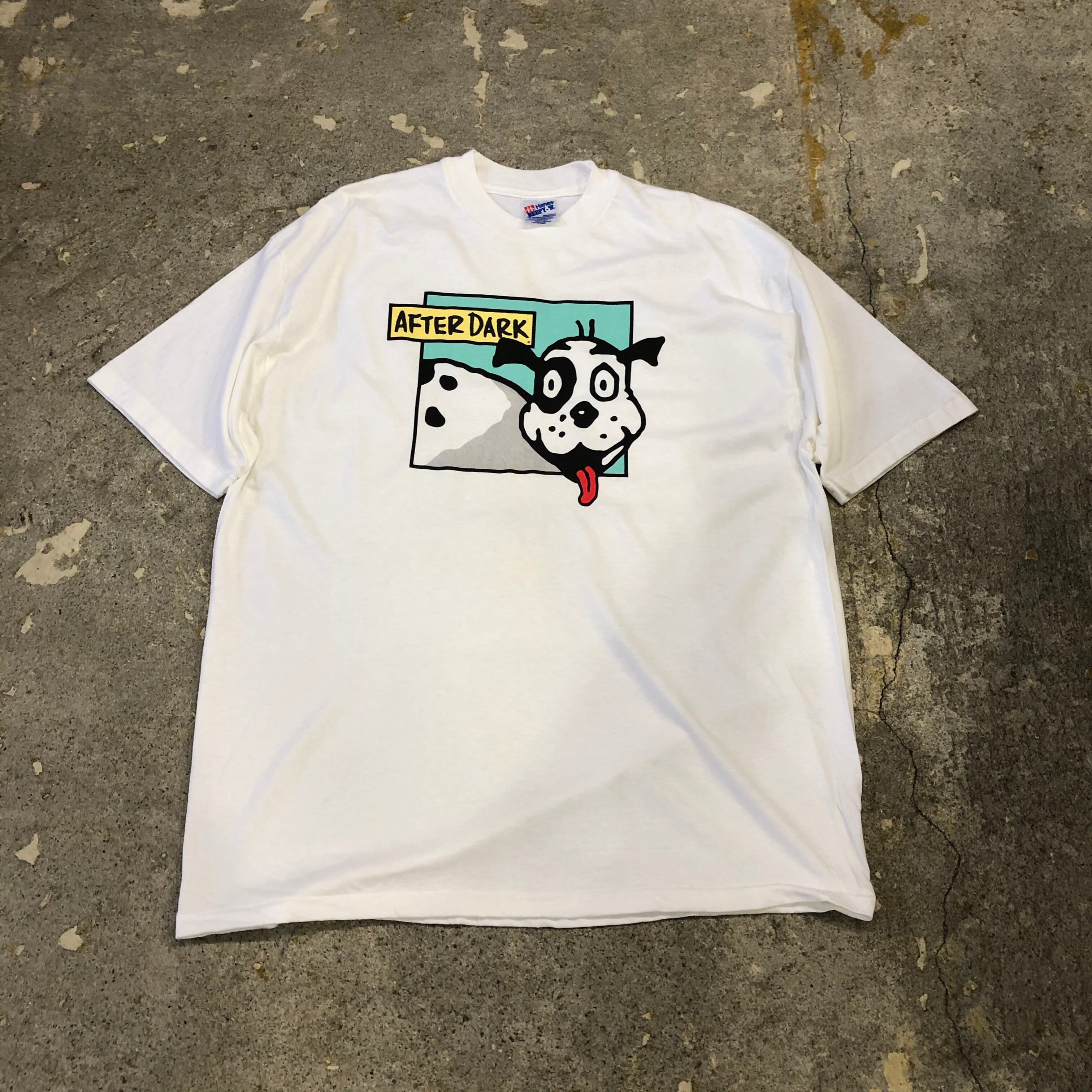 deadstock!! 90s AFTER DARK software T-shirt | What