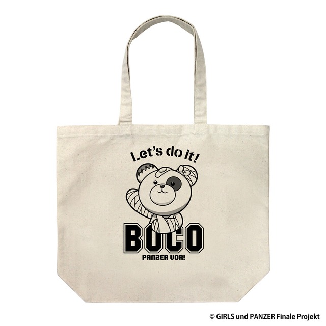 ガールズ&パンツァー 最終章 ボコ ラージトート/NATURAL