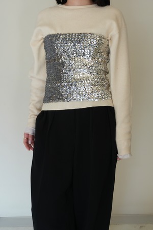 90s sequins tube top