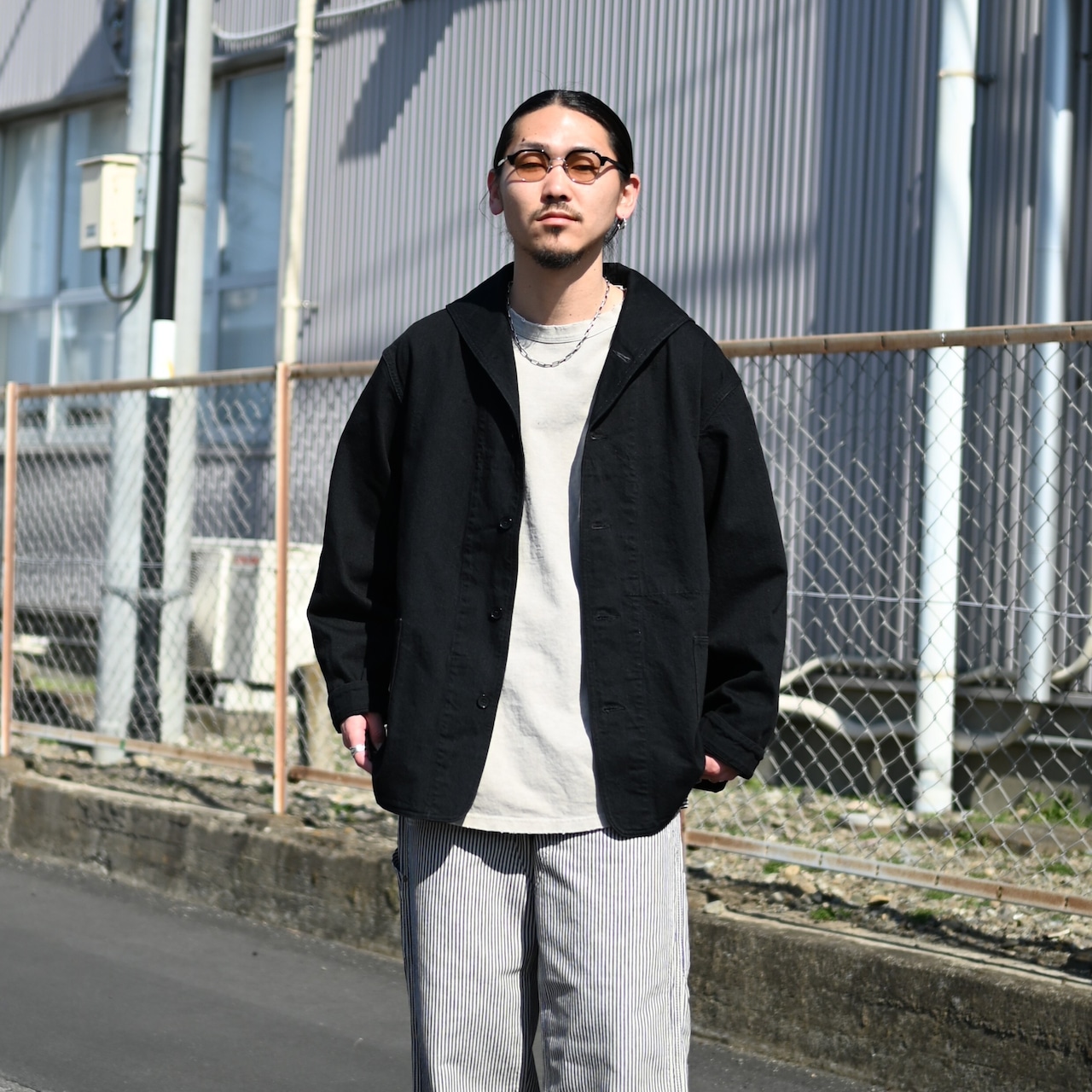 oldjoe新作BUTTON FRONT SAILOR JACKE