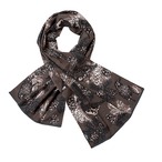 CHAORAS チャオラス ／ スポーツてぬぐい ライチョウ＆ホシガラス  セピア