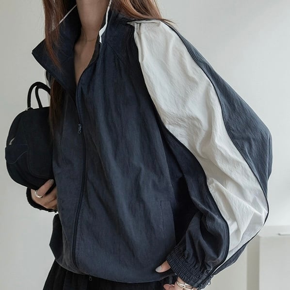 ショート ジップアップ ジャケット ◆2col SA9998