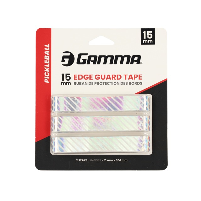 PICKLEBALL PADDLE EDGE GUARD TAPE（Holographic/ホログラム）（15mm/ 20ｍｍ）（3個入り）【1E80589】