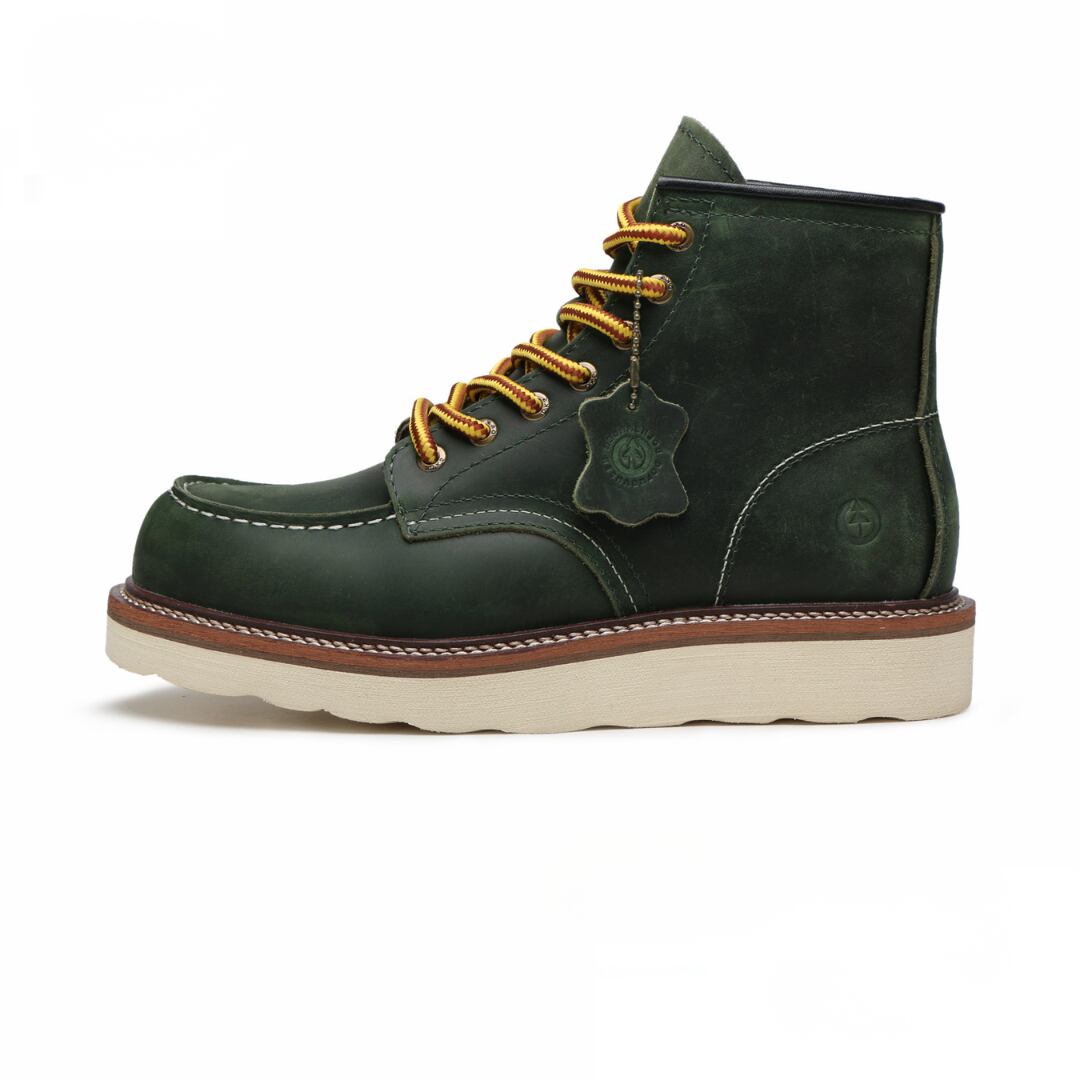 Cowhide Vintage-Style Functional Boots(GV610)