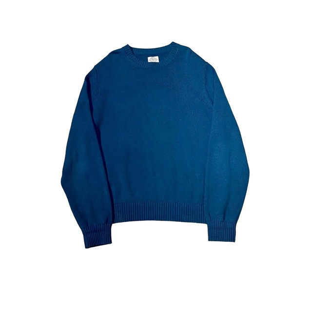 ST. JOHN’s BAY - Crewneck Cotton Knit (size-XL) ¥11000+tax