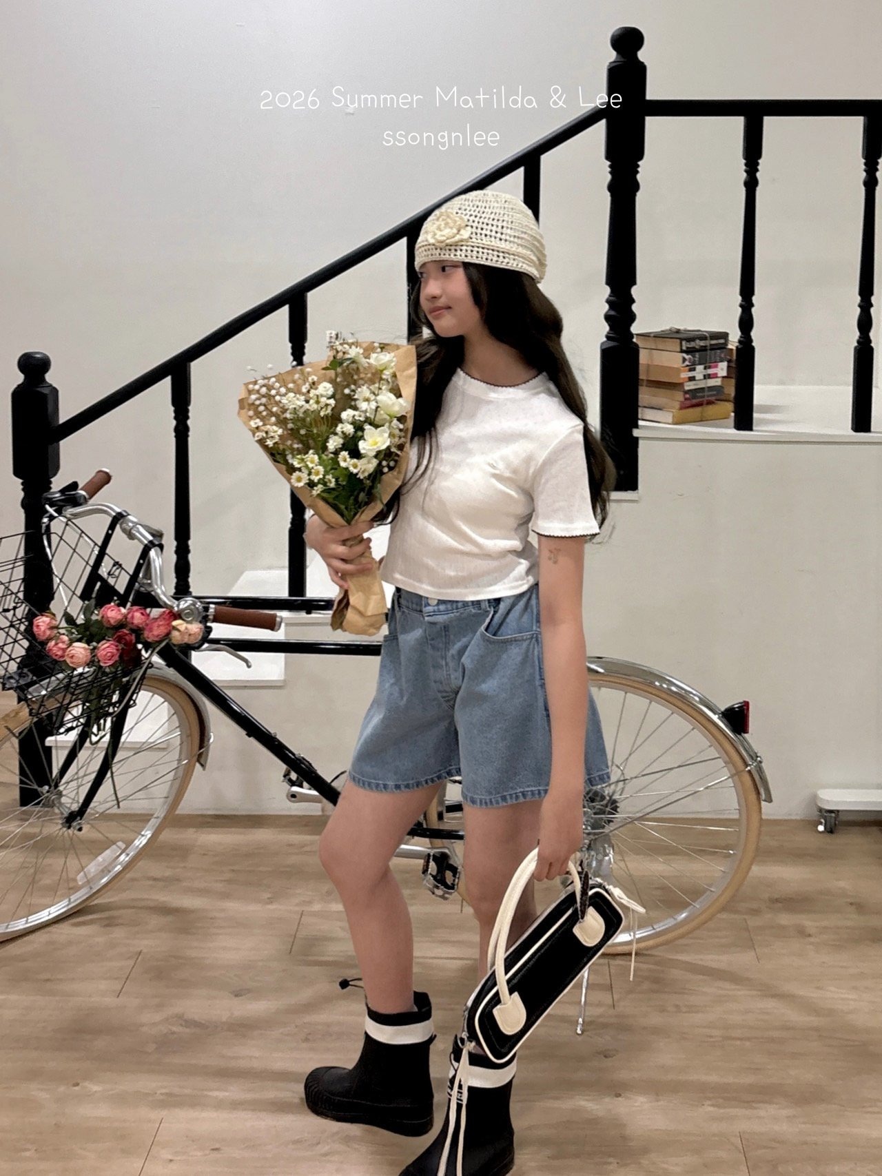[Matilda&Lee] Eyelet Pincotte (15/17/19) / [마틸다앤리] 아일렛핀콧티 (15/17/19)