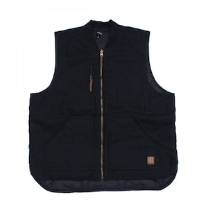 BRIXTON / ABRAHAM REV VEST / BLACK