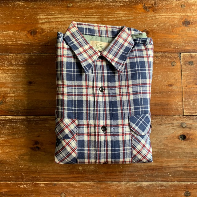 1980’s ”BIG MAC” Cotton Heavy Flannel Shirt/XL