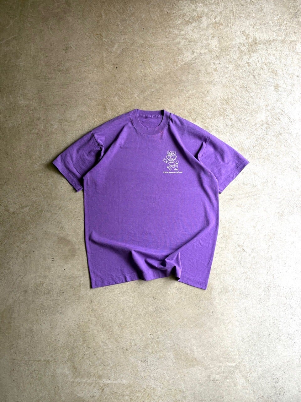 80's-90's PRINT T-SHIRTS “Park Avenue School”