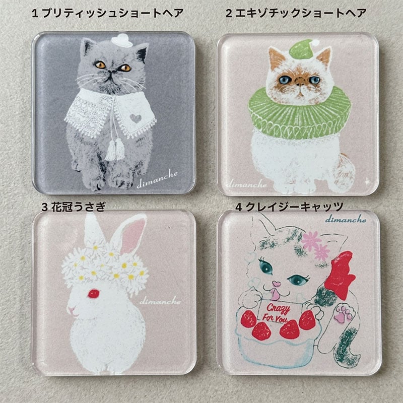 dimanche ACRYLIC MAGNET