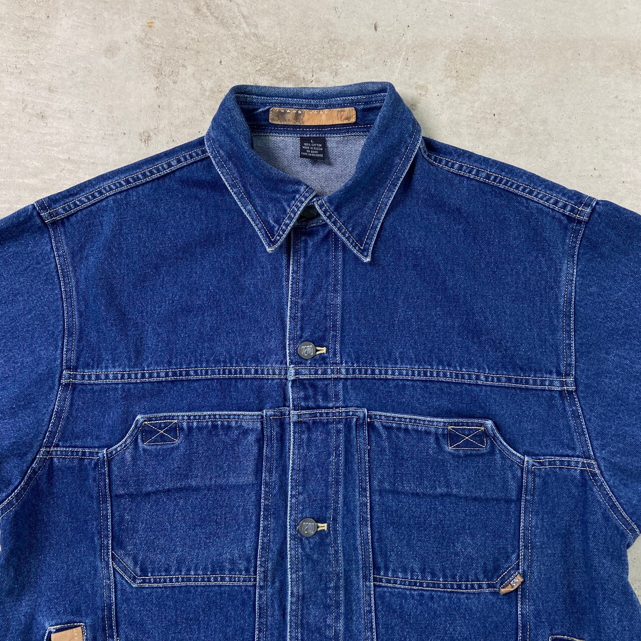 nemo JEANS WEAR デニムジャケット カバーオール メンズXL相当 古着 