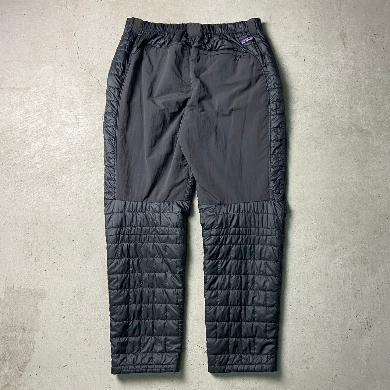 15年製 patagonia パタゴニア ナノパフパンツ アウトドアパンツ メンズ 