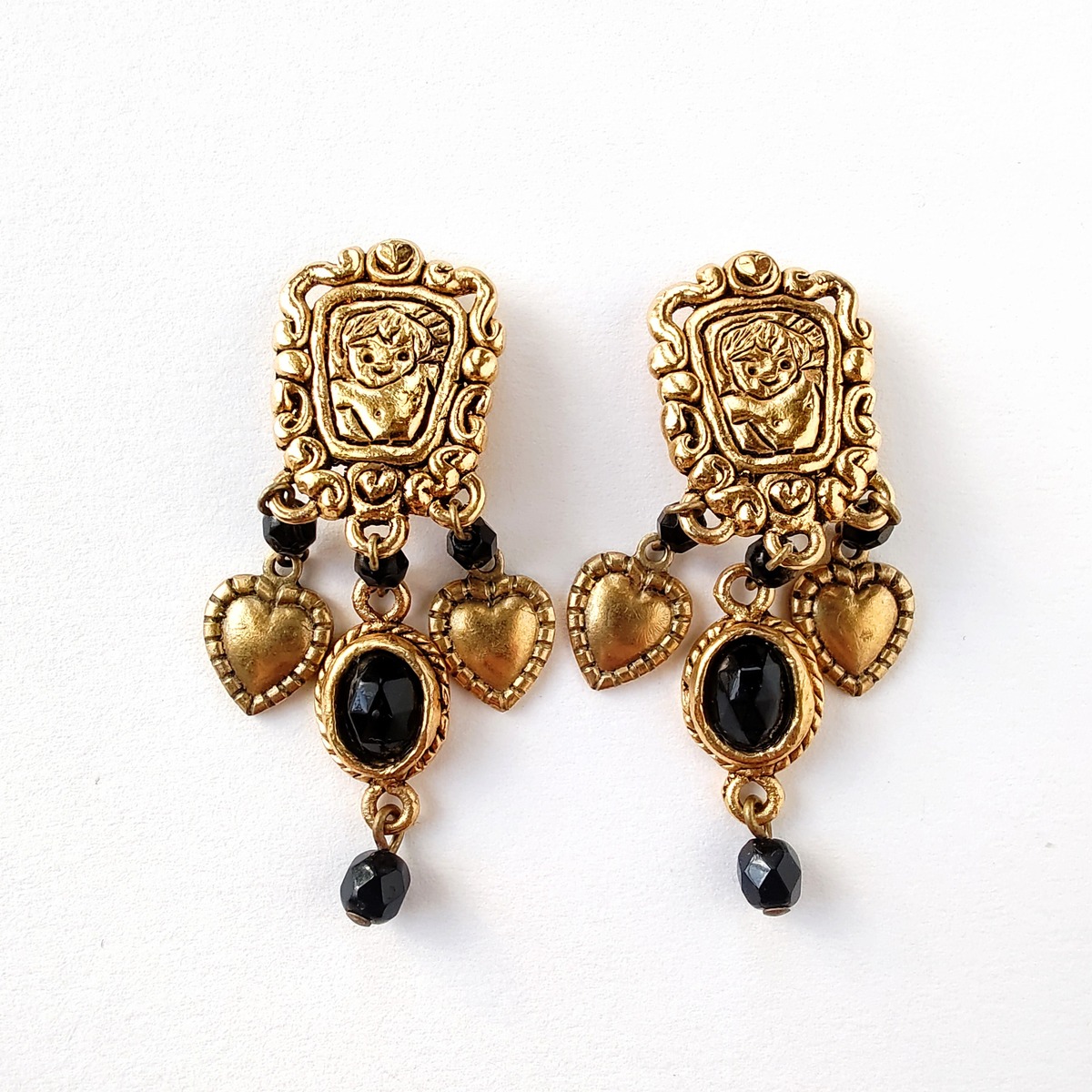 Boucles D'oreilles Dormeuses Poggi Paris - 25x15 Mm, Argenté, Occasion