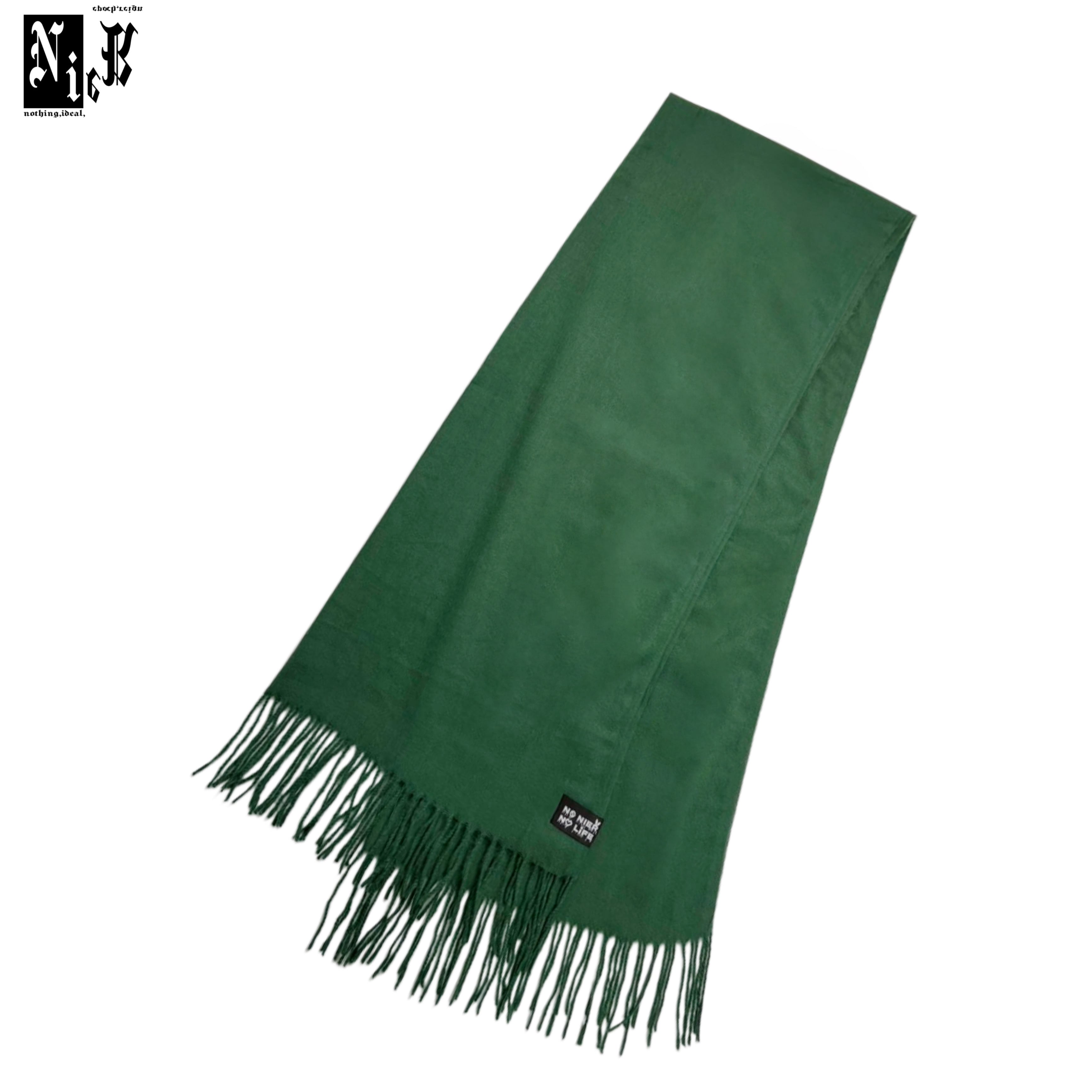 ニッキー　nickey ストール　緑色 Amazon | [フレイ アイディー] ラムウールストール FWGG244338