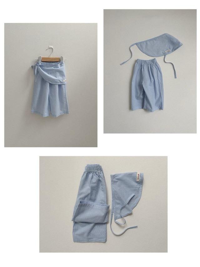〘予約〙minirobe / scarf pants