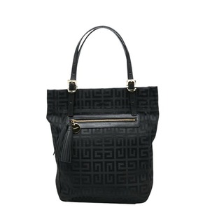 ジバンシー ハンドバッグ トートバッグ ブラック ナイロン レザー レディース Givenchy 【中古】