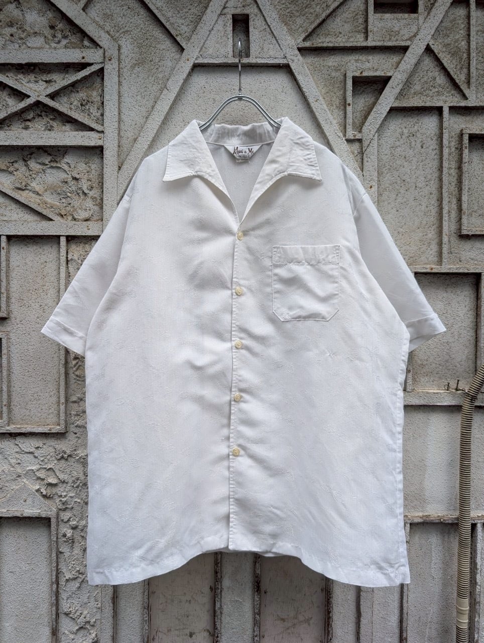 ALAYA】Linen Oversized Western Shirt_WHITE | PAY ID