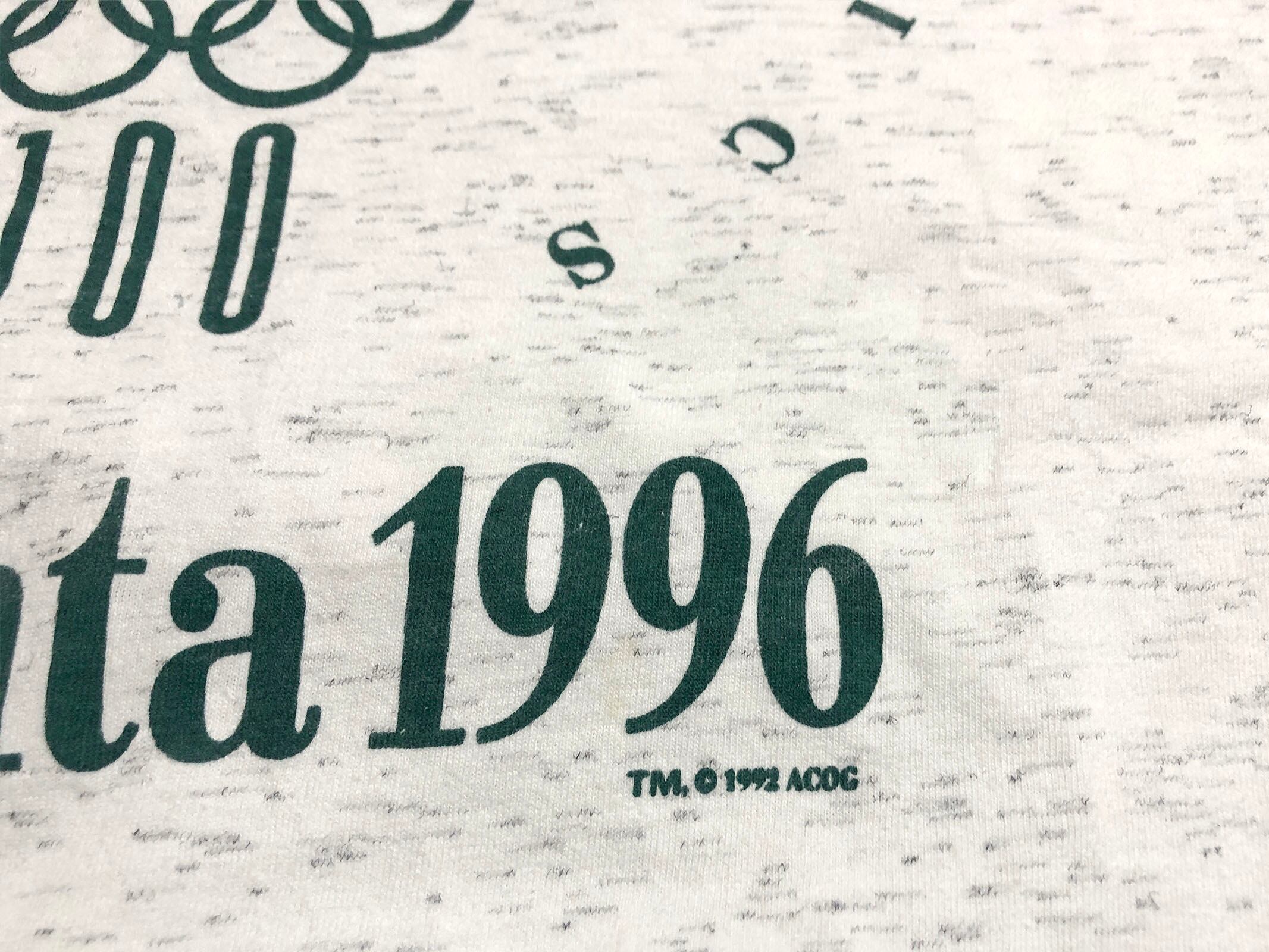 90s 1996 アトランタ・オリンピック ロゴ Tシャツ シングルステッチ