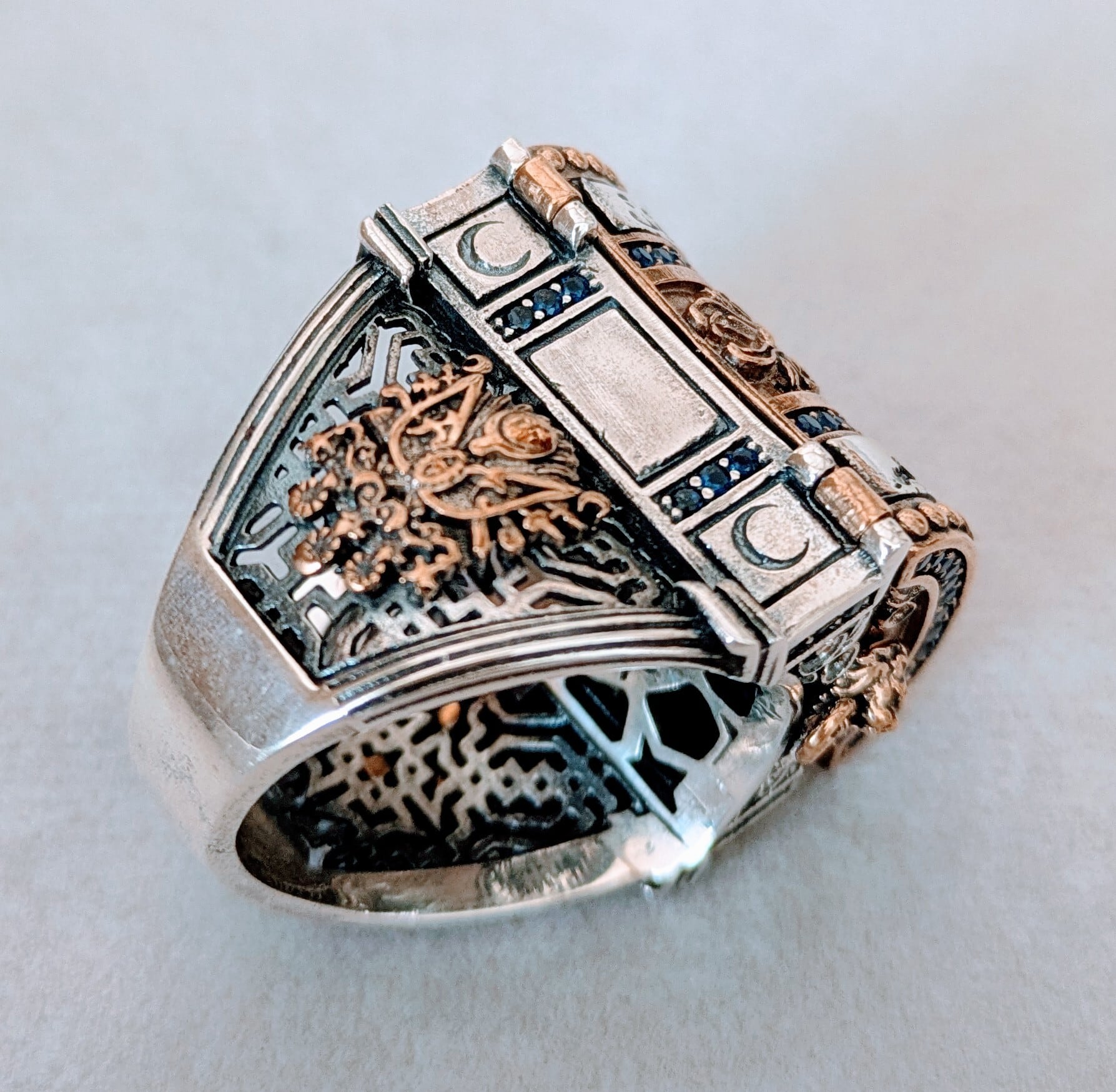メンズ ハンドメイド リング(宝箱) 925silver | HAYAT TURKISH STYLE
