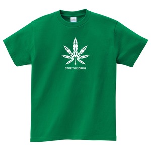 STOP THE DRUG メッセージTシャツ ms31 ドラッグ反対 ドラッグ撲滅