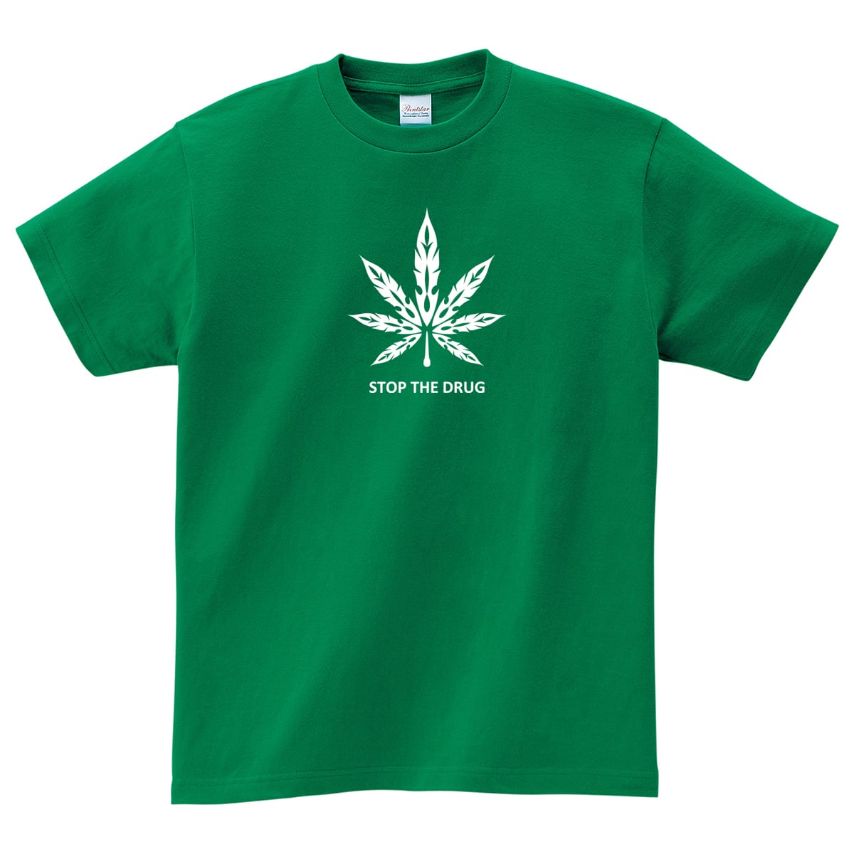 STOP THE DRUG メッセージTシャツ ms31 ドラッグ反対 ドラッグ撲滅