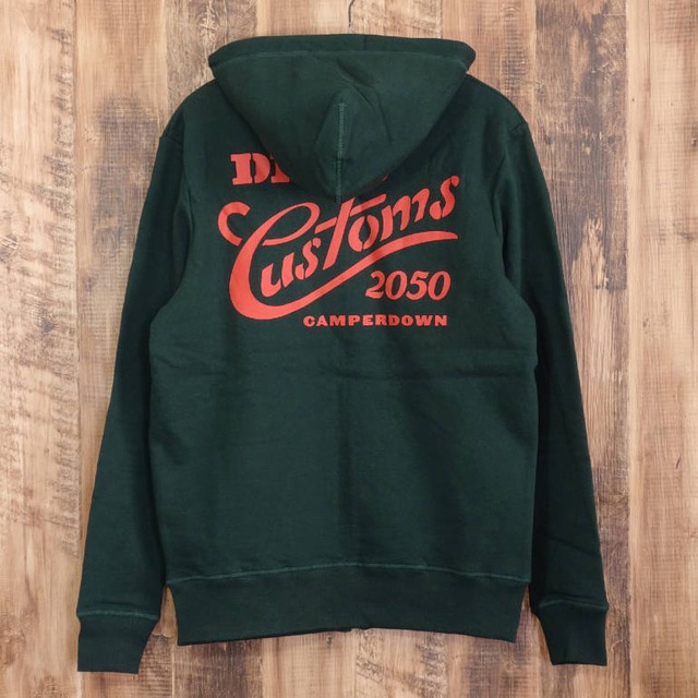 デウスエクスマキナ Deus Ex Machina メンズ ジップアップ パーカー CANYONS ZIP THRU HOODIE