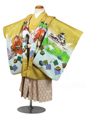 3歳男の子【かんたん着付け】AO1203