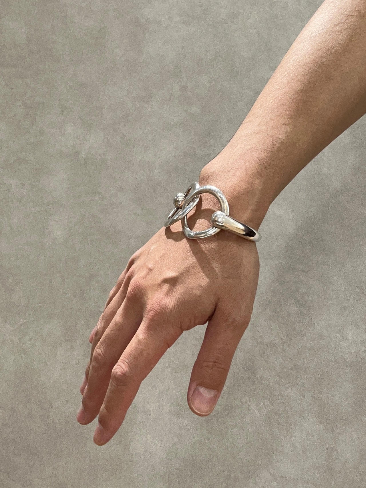 Gaëtan de Percin 70s Double Loop Bracelet/France | POED VINTAGE 