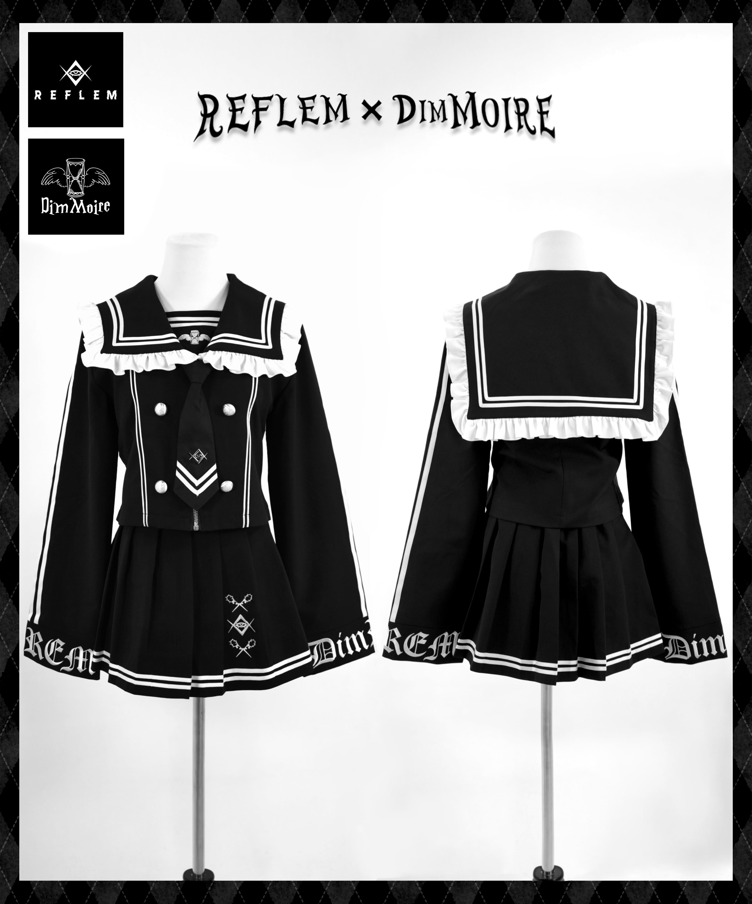 超メイドSET UP Black\u0026White dimmoire Dimmoire