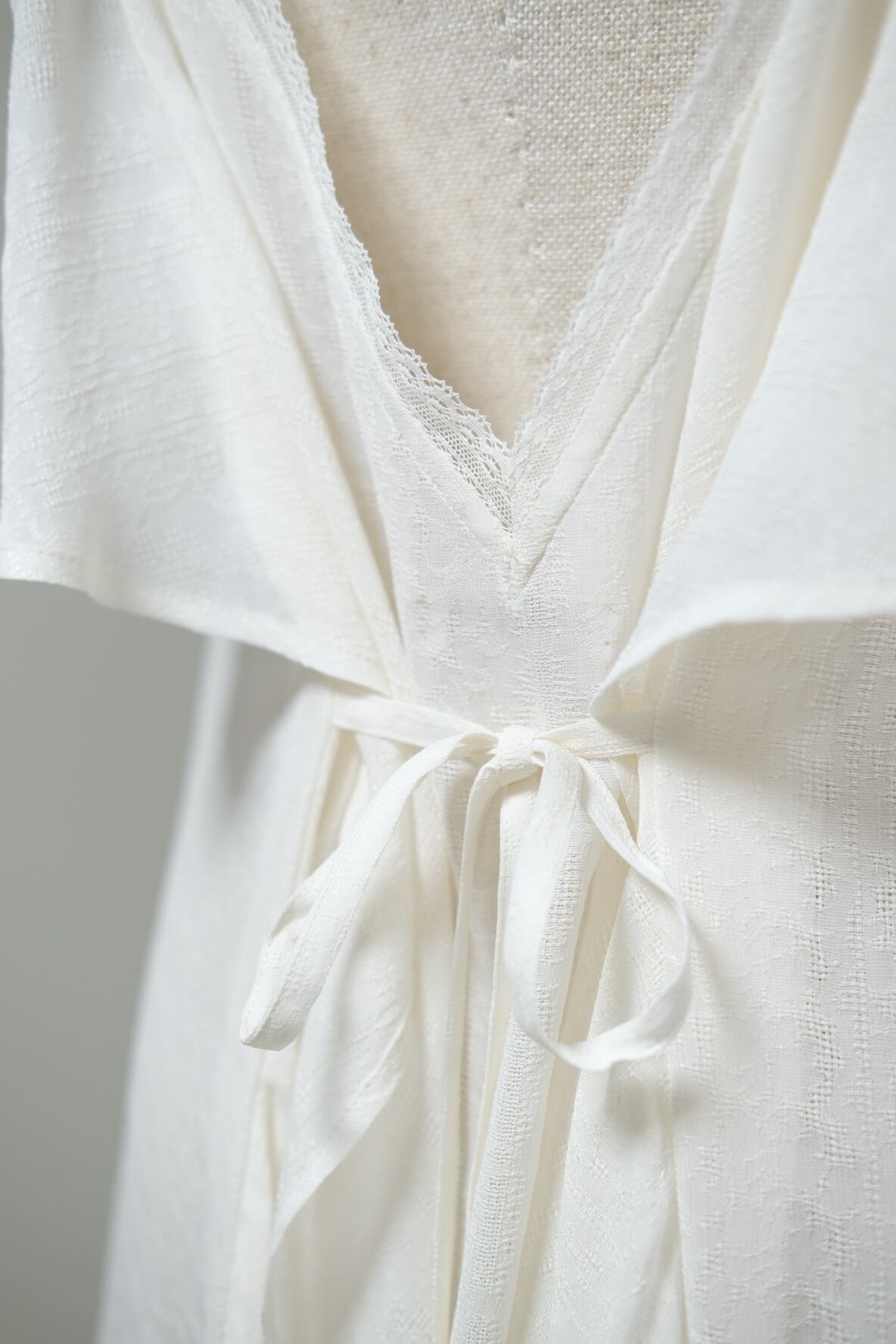 FETICO】LACE JACQUARD CAMI DRESS -Off White- | loop