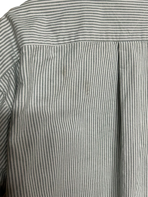 【古着】Tommy hilfiger 長袖ストライプシャツ-4枚目