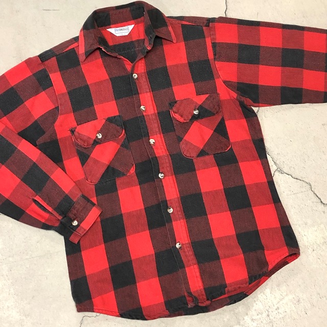 ⊕⊕ 1980’S FIVE BROTHER FLANNEL S
