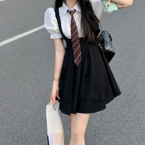 ハイウエストプリーツジャンスカ ・78492