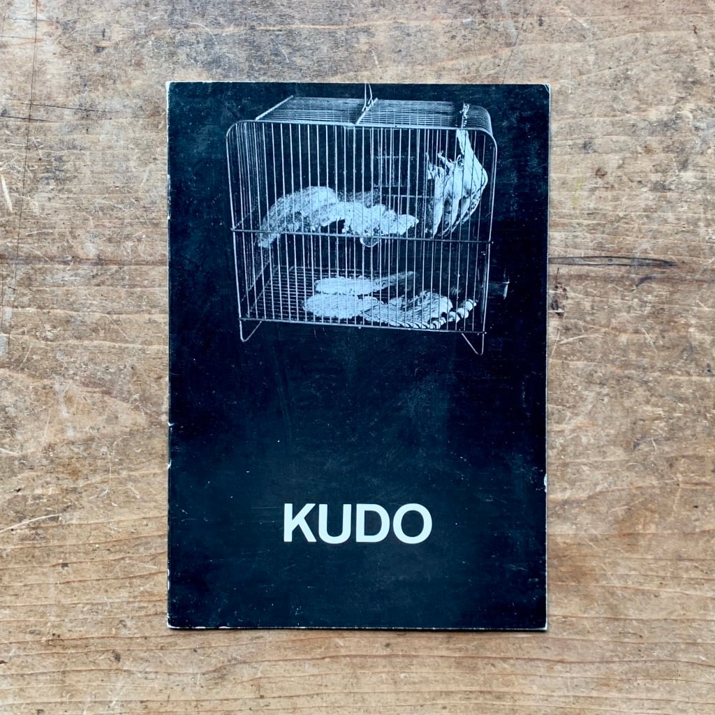 【絶版洋古書・稀少】kUDO―工藤哲巳　展　galerie 20　1966 [ 310194395]