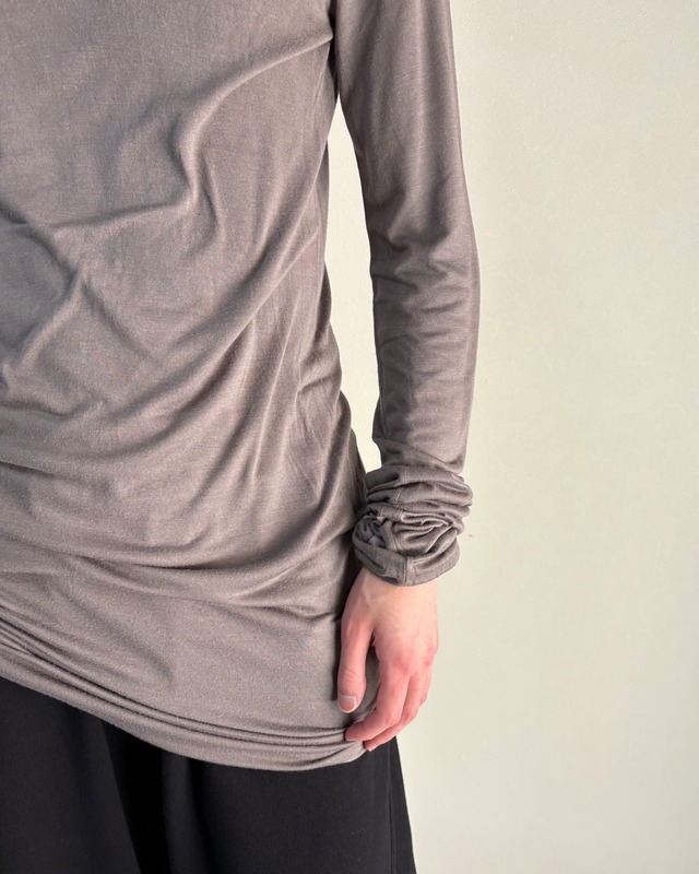 【2002FW/Rick Owens】cut-off long t-shirt