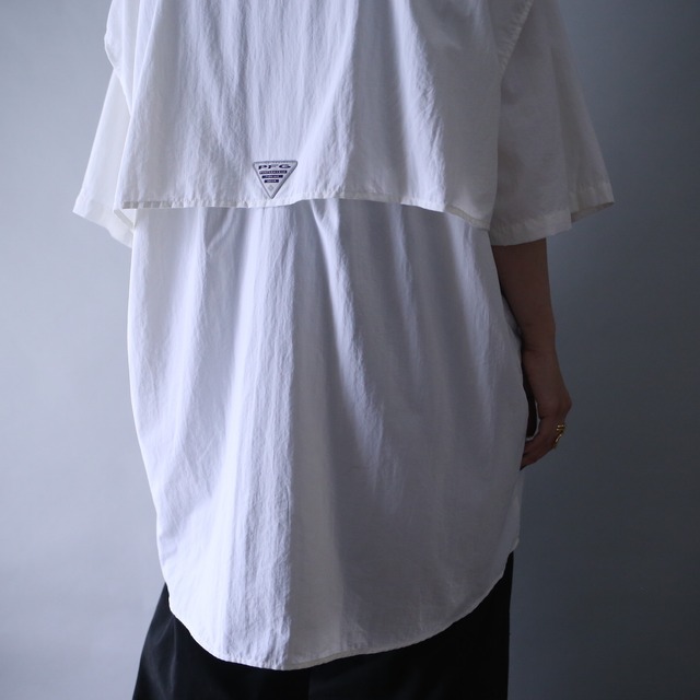 "Columbia" PFG over silhouette h/s shirt