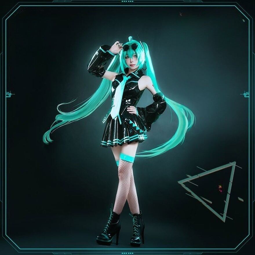 サイバーパンク ライブ衣装 ステージ衣装 コスプレ イベント衣装