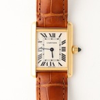 Tank Louis / SM / yellow gold / brown strap / タンクルイ thumbnail 1
