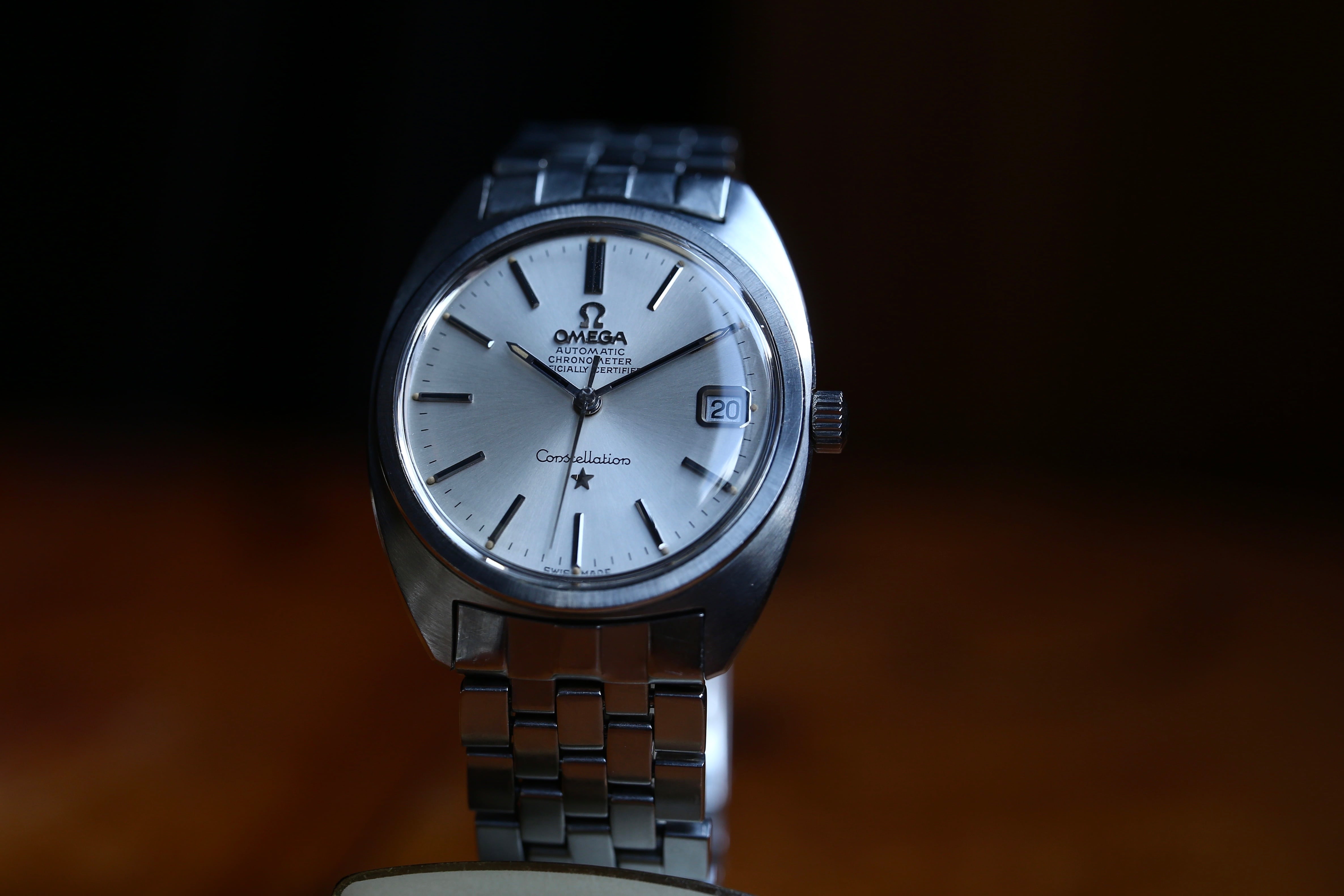 OMEGA】 1970年製 オメガ コンステレーション Cライン フラットベゼル