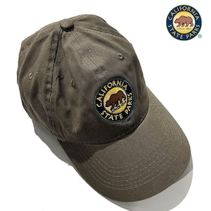 California State Parks Embroidered Cap カリフォルニア州立公園 オフィシャル キャップ【113678-olive】