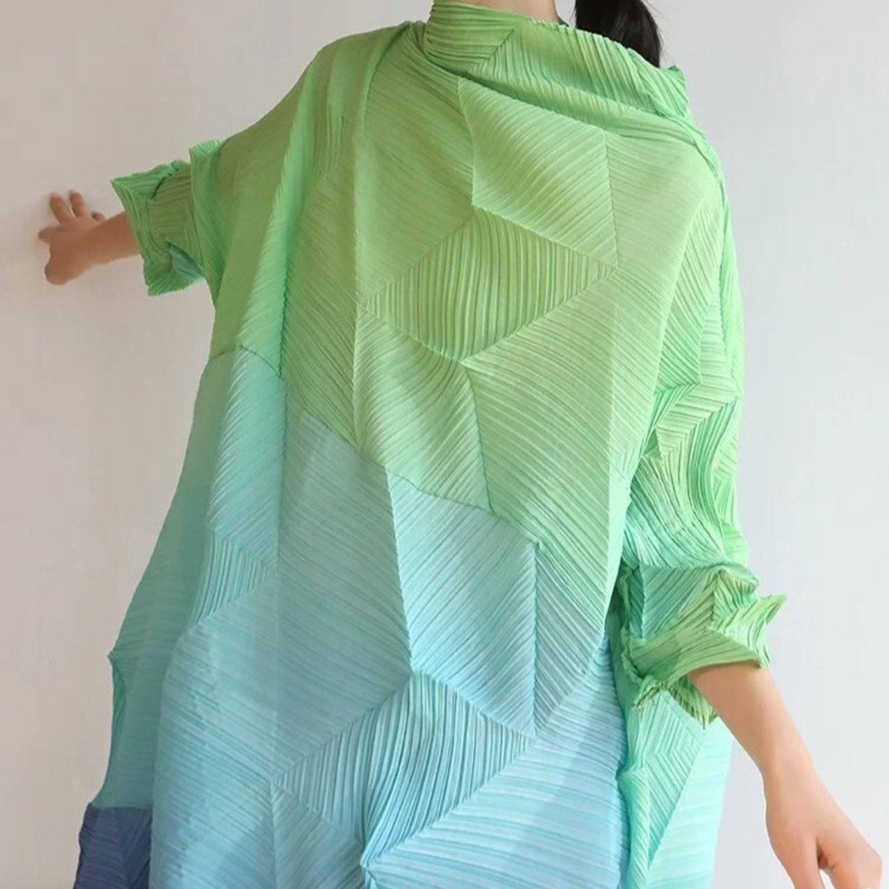 Colorful Gradient Dress / カラフル グラデーション ドレス ワンピース