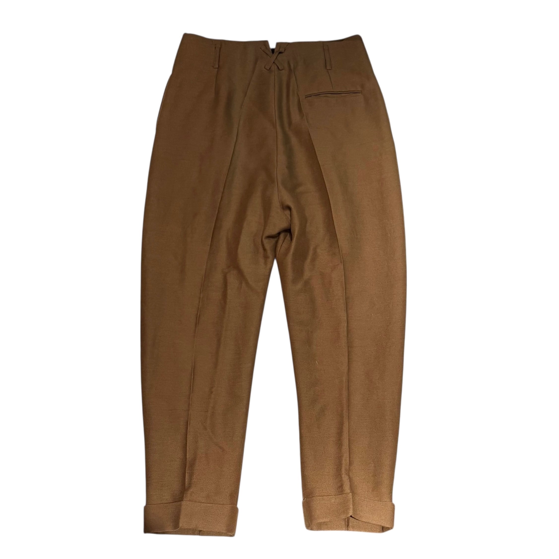 HAIDER ACKERMANN wool wide slacks | NOIR ONLINE