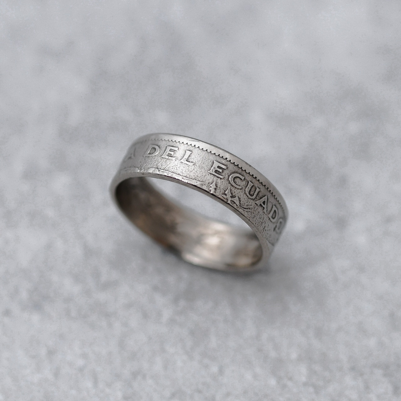 エクアドル 1スクレ コインリング｜ECUADOR 1SUCRE COINRING