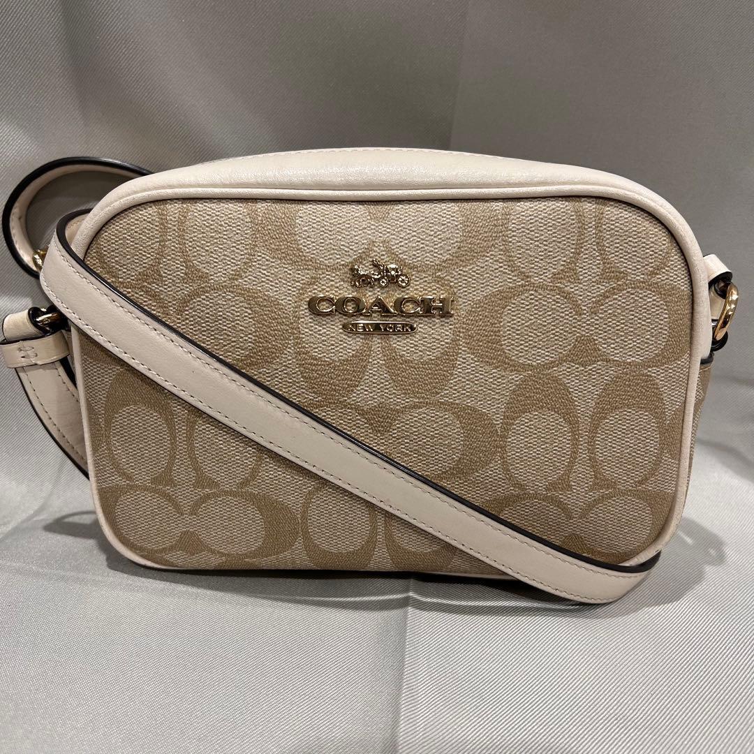 コーチ COACH シグネチャー ミニショルダーバッグ ミニ 極美品